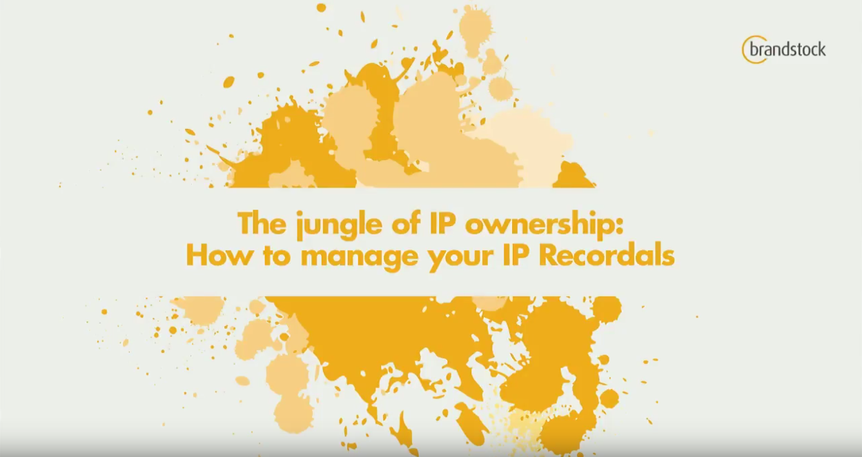 WIPR and Brandstock webinar - The jungle of IP ownership, How to manage your IP Recordals